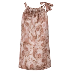 Karmamia Ruffle Tie Top, Blush Rose